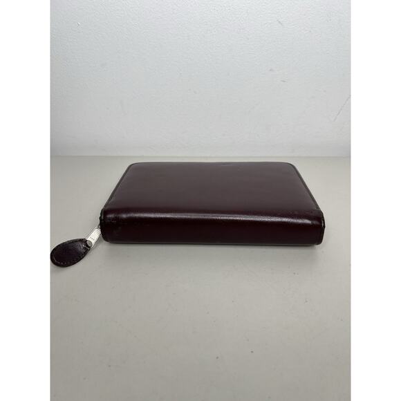 Vintage DayTimer Day Planner Burgundy Faux Leather - Picture 8 of 16